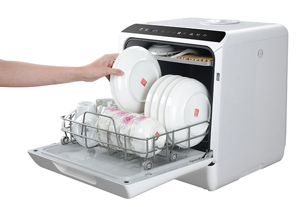 White Countertop Dishwasher For Sale, White Dishwasher Manufacturer